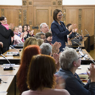 Foto vom Internationalen Frauentag 2018
