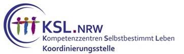 Zu sehen ist das Logo der Kompetenzzentren Selbstbestimmt Leben NRW,