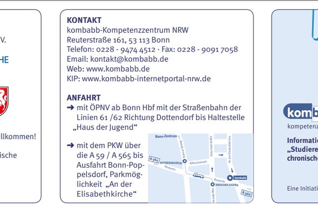 Flyer Online-Informationsveranstaltung