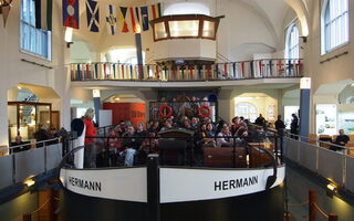 Das Museumsschiff Hermann