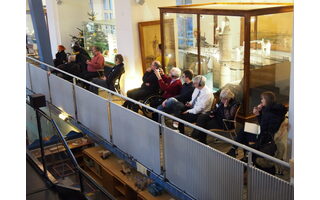 Teilnehmer*innen auf der Galerie