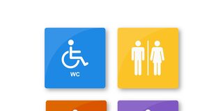 Logo für Toilettenanlagen