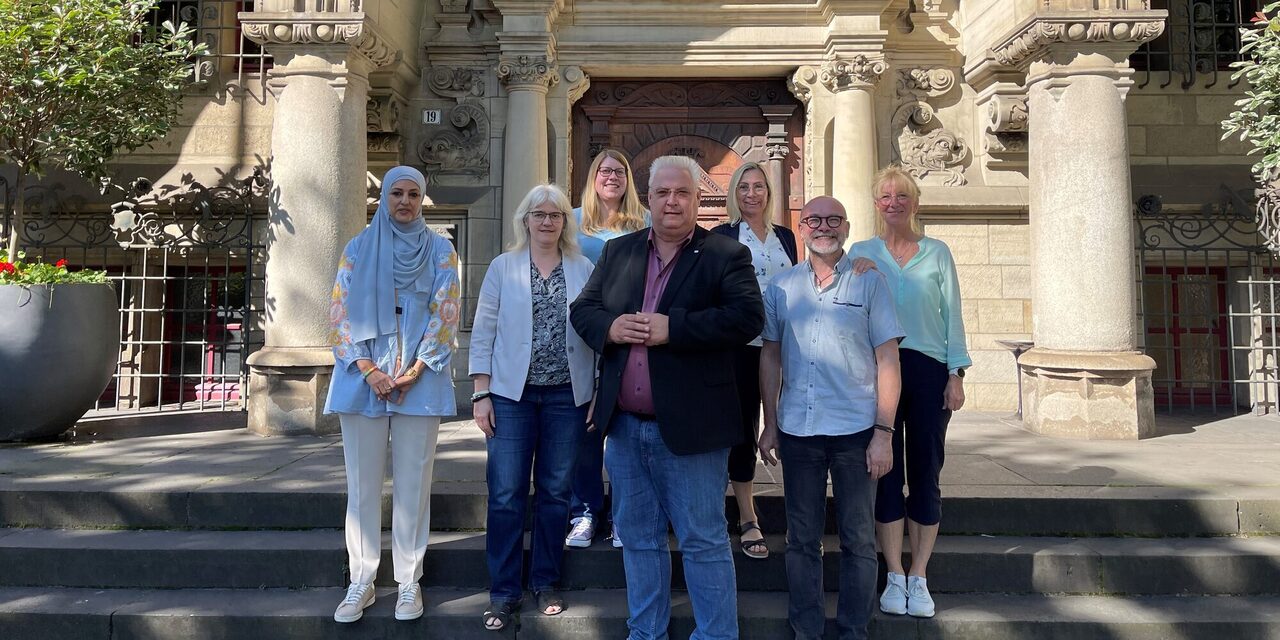 Frank Börner zu Besuch beim Referat für Gleichberechtigung und Chancengleichheit