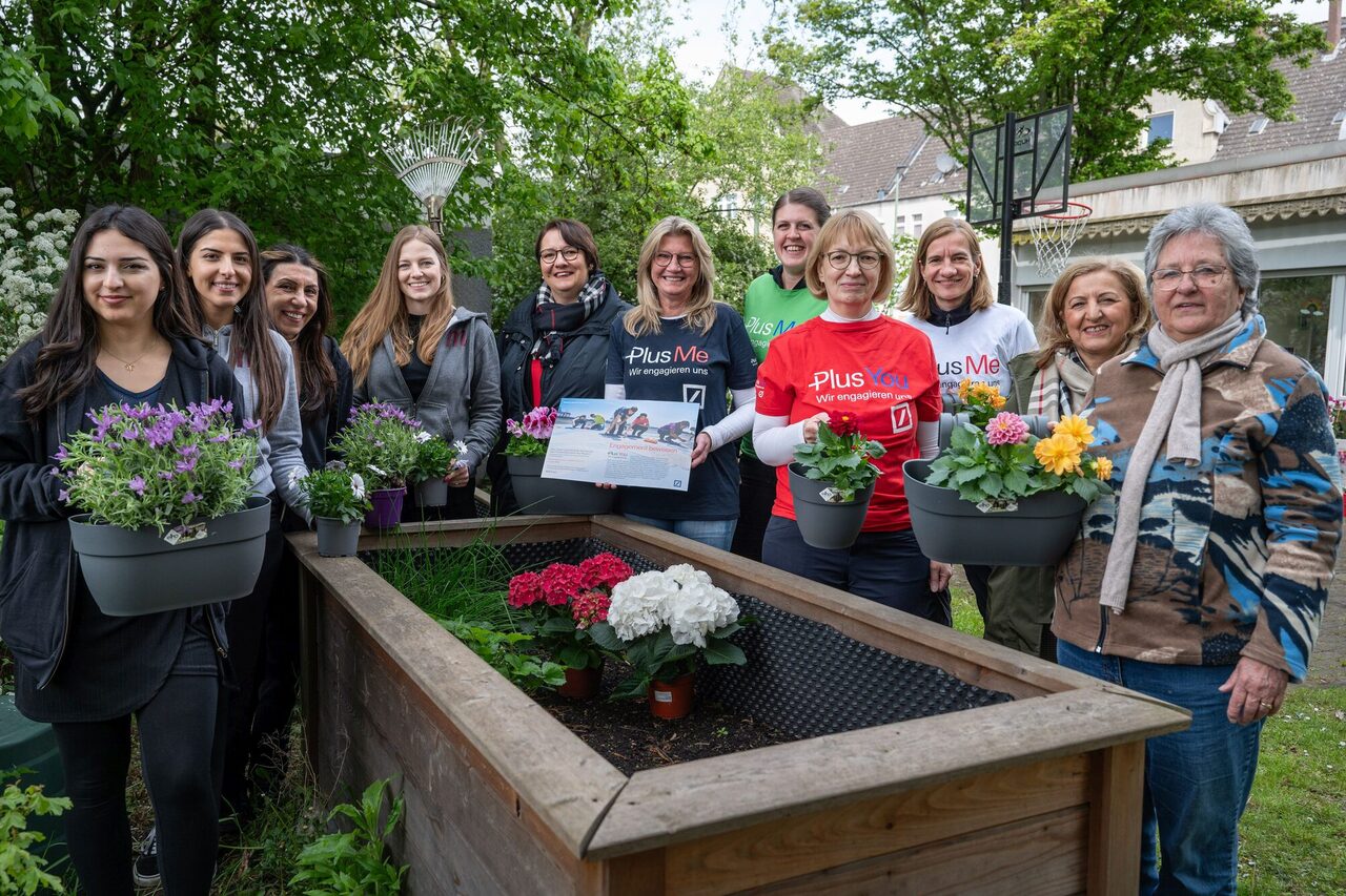 Deutsche Bank hilft zum Social Day bei Mabilda