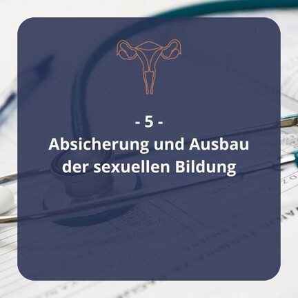 Eine der 8 Forderungen