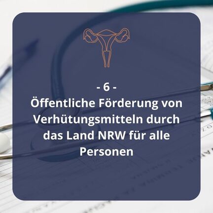 Eine der 8 Forderungen