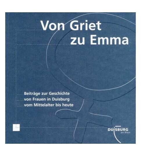 Titalblatt Frauengeschichtsbuch "Von Griet zu Emma"