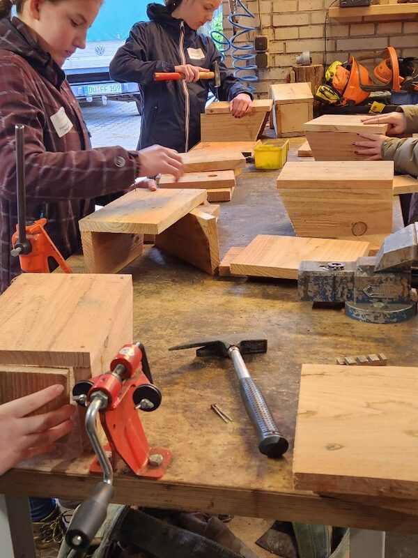 Die "Girls" im Duisburger Forst