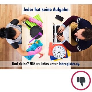 Gerügte Jobangebote