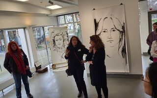 Gemeinsam bei der Führung