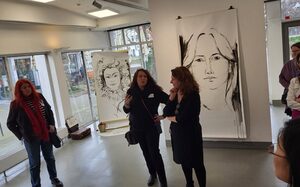 Gemeinsam bei der Führung