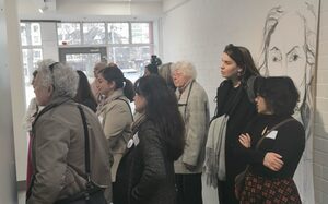 Gemeinsam bei der Führung