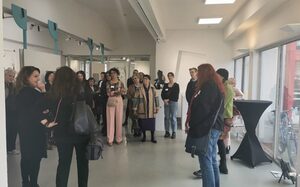 Gemeinsam bei der Führung