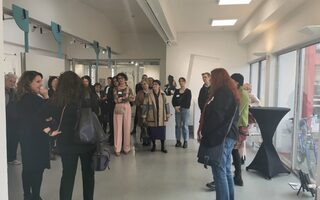 Gemeinsam bei der Führung