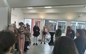 Gemeinsam bei der Führung