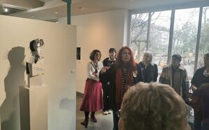 Gemeinsam bei der Führung