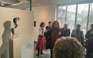 Gemeinsam bei der Führung