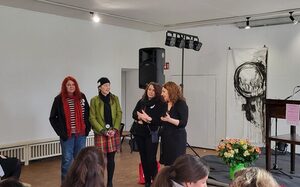 von links: D. Freer, M. Houba-Hausherr, P. Müller, C. Schäfer