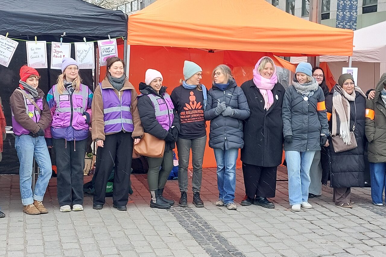 Das Orga-Team des Runden Tisches Gewaltschutz für Duisburg