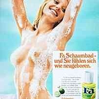 Werbung für Fa Schaumbad