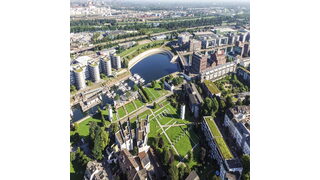 Innenhafen Duisburg aus der Luft