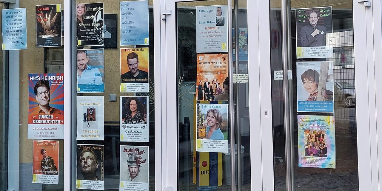 Eingangsbereich des Kleinkunsttheaters "Die Säule"