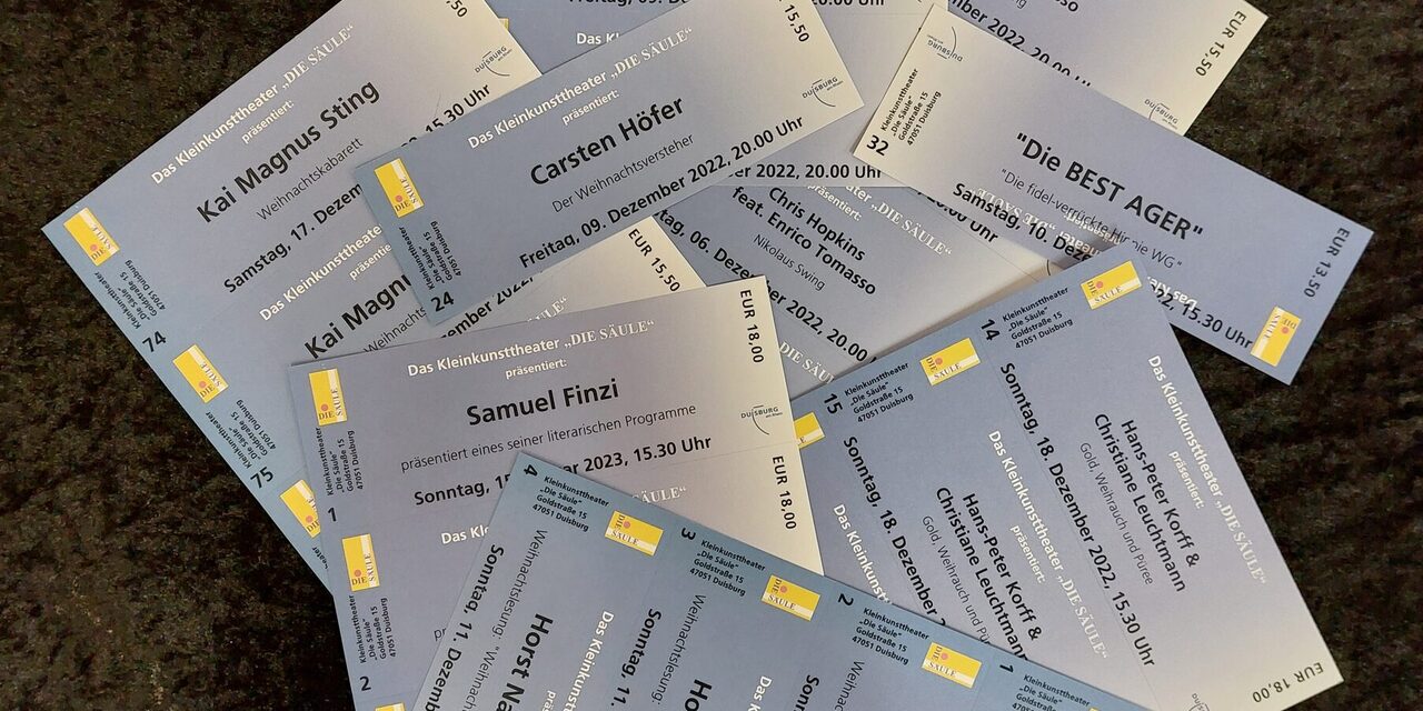 Eintrittskarten "Die Säule"