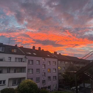 Abendstimmung Altstadt von Duisburg