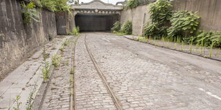 Matenatunnel - Portal auf der Ostseite in Bruckhausen nach dem Verfüllen