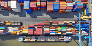 Gelände Logport I von oben