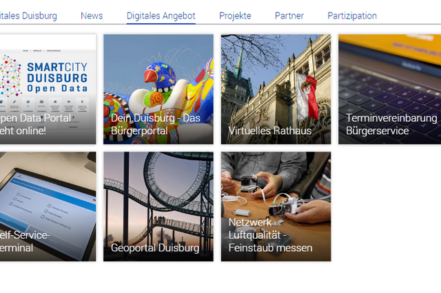 Screenshot Neue Website