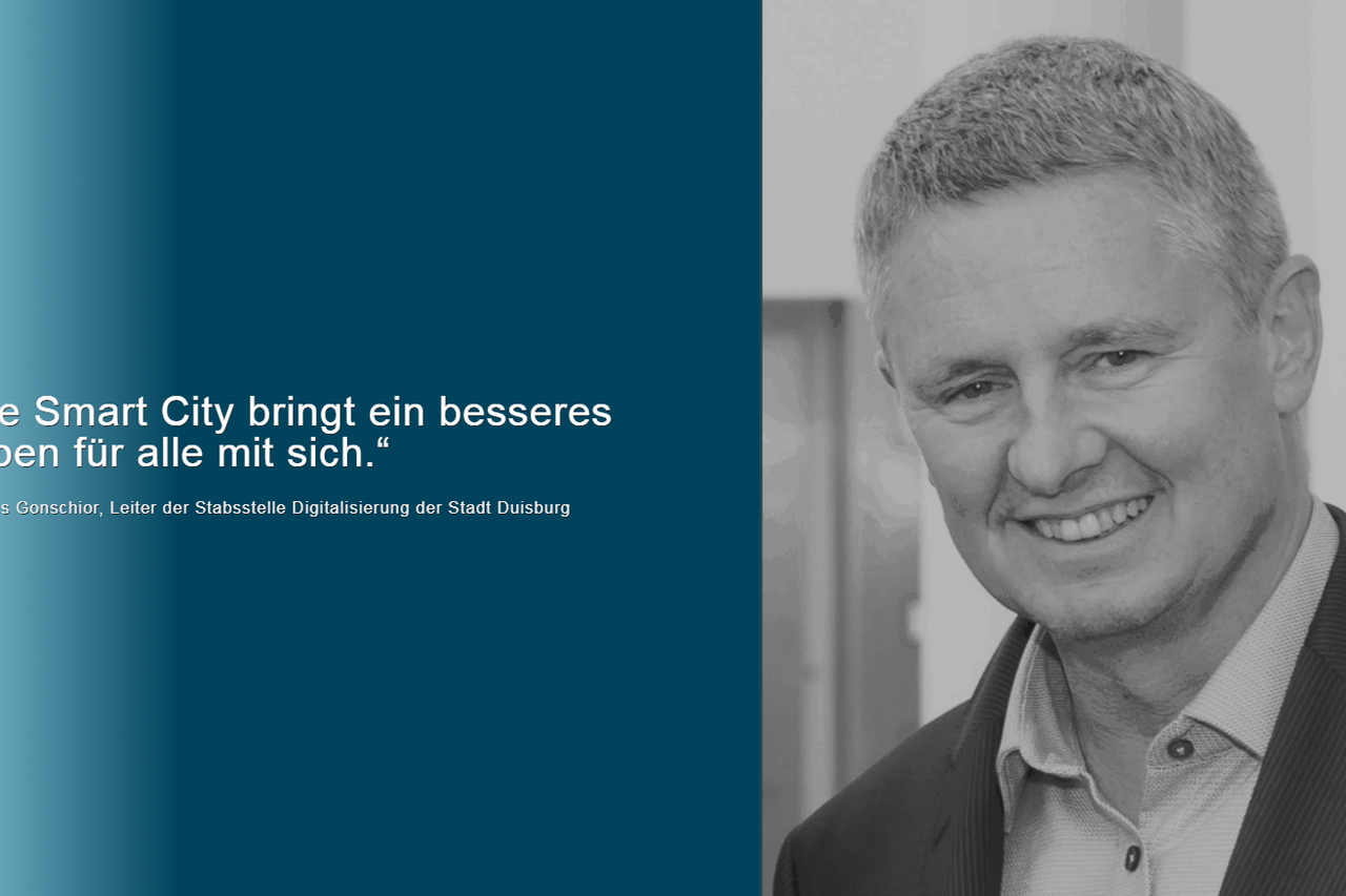 Andreas Gonschior in der Story "KI für Smart Cities"