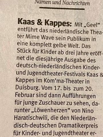 Artikel im WAZ vom 08.02.2022