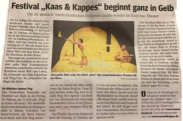 Artikel im WAZ