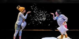 Szene aus: Kissen und sonst nix