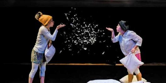 Szene aus: Kissen und sonst nix