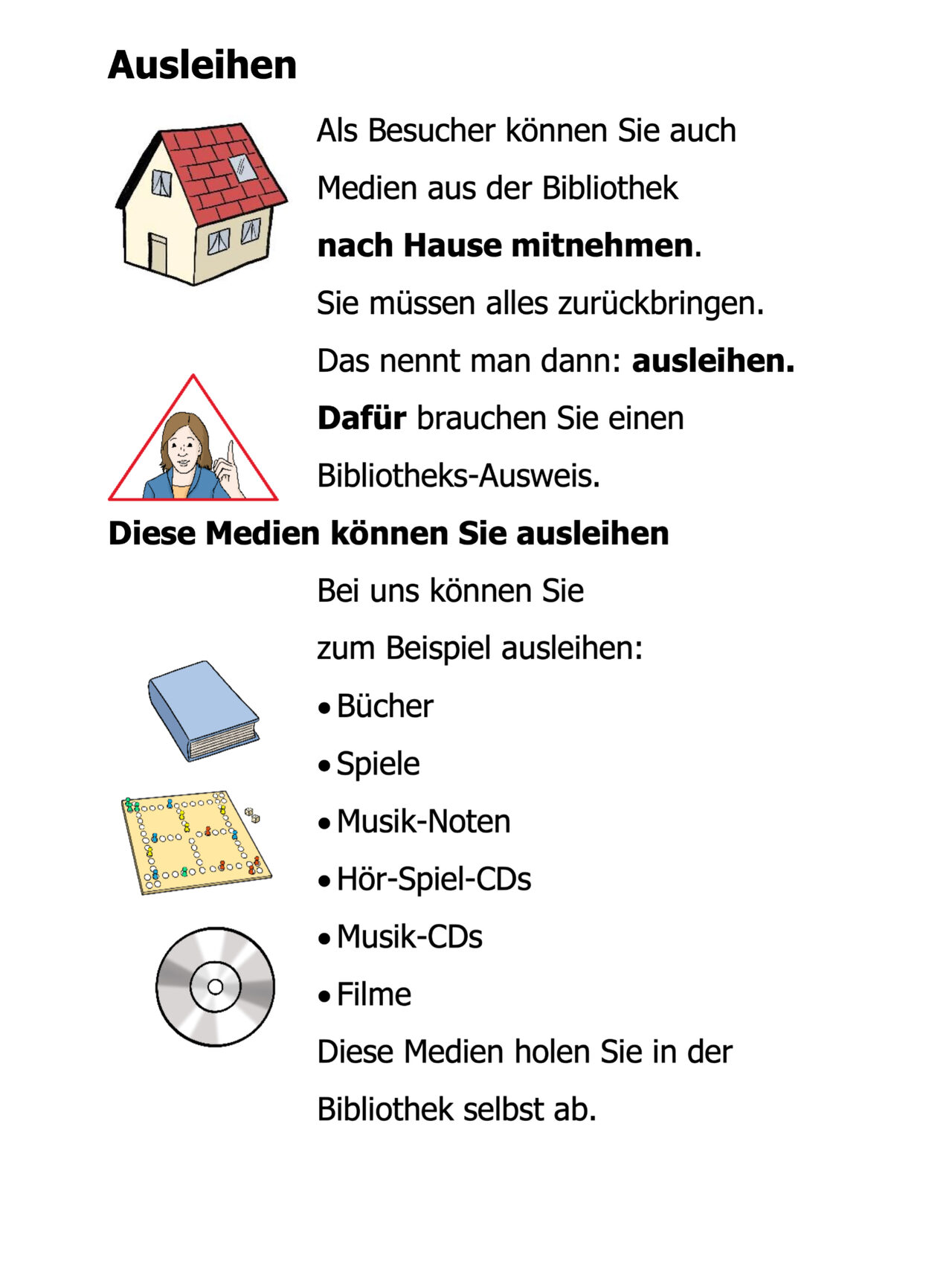 Infos in Leichter Sprache