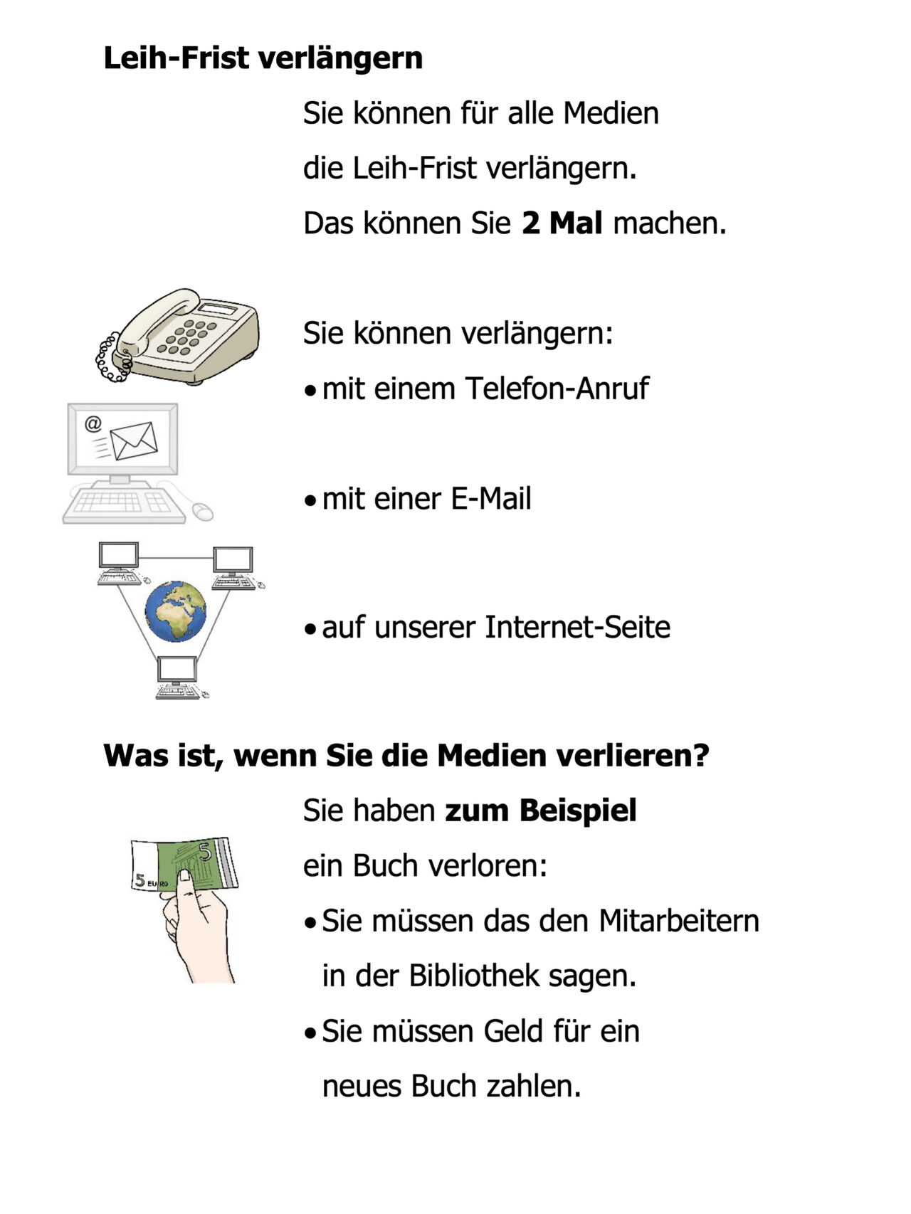 Infos in Leichter Sprache