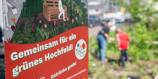 Pflanzaktion des Stadtdtbüro Hochfeld