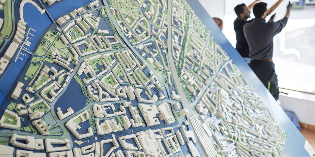 Ansicht Stadtmodell