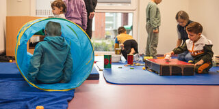 Spiel und Spaß im neuen Familienzentrum