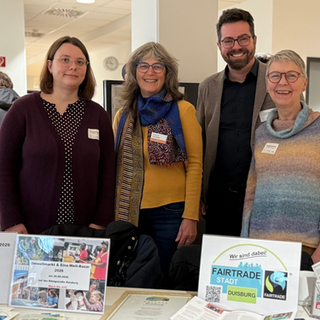 Umweltamt gemeinsam mit dem Weltladen Duisburg e.V. auf der 10. Duisburger Bildungskonferenz