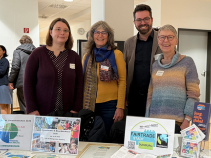 Umweltamt gemeinsam mit dem Weltladen Duisburg e.V. auf der 10. Duisburger Bildungskonferenz