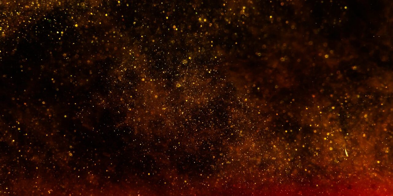 Staub künstlerisch illustriert