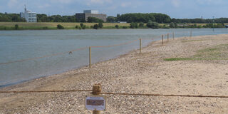 Errichtung von Strandinseln
