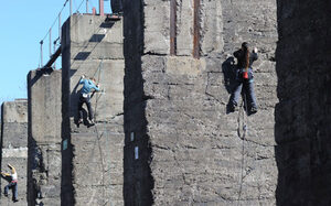 De klimtuin in de Möllerbunker