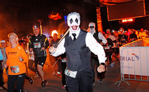 Halloween-run in het Landschaftspark