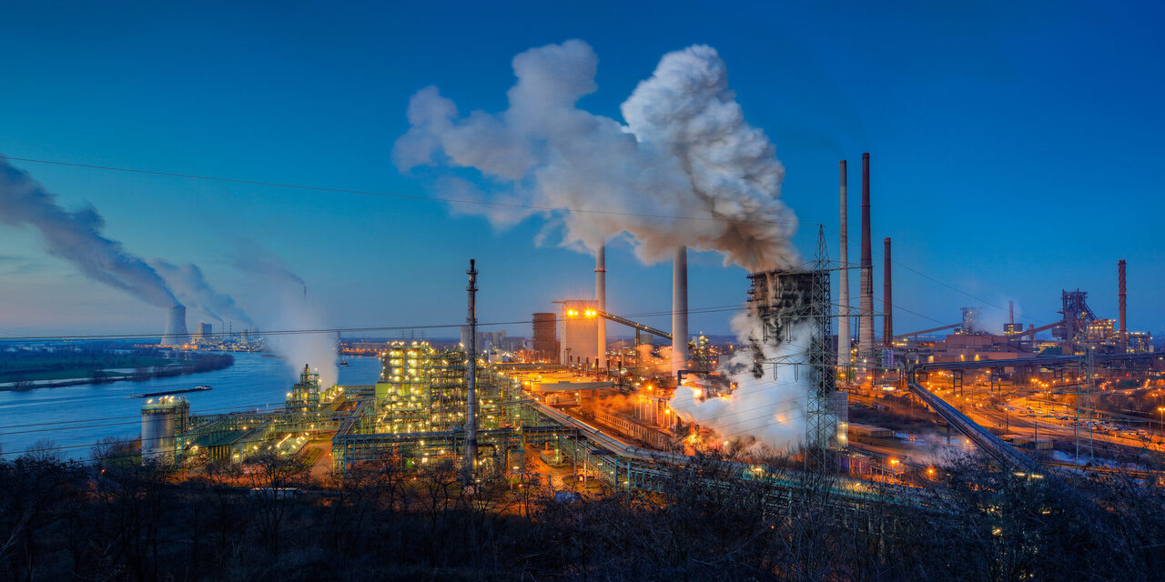 Uitzicht vanaf de Alsumer Berg