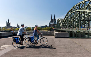 Dom van Keulen en Hohenzollern-brug