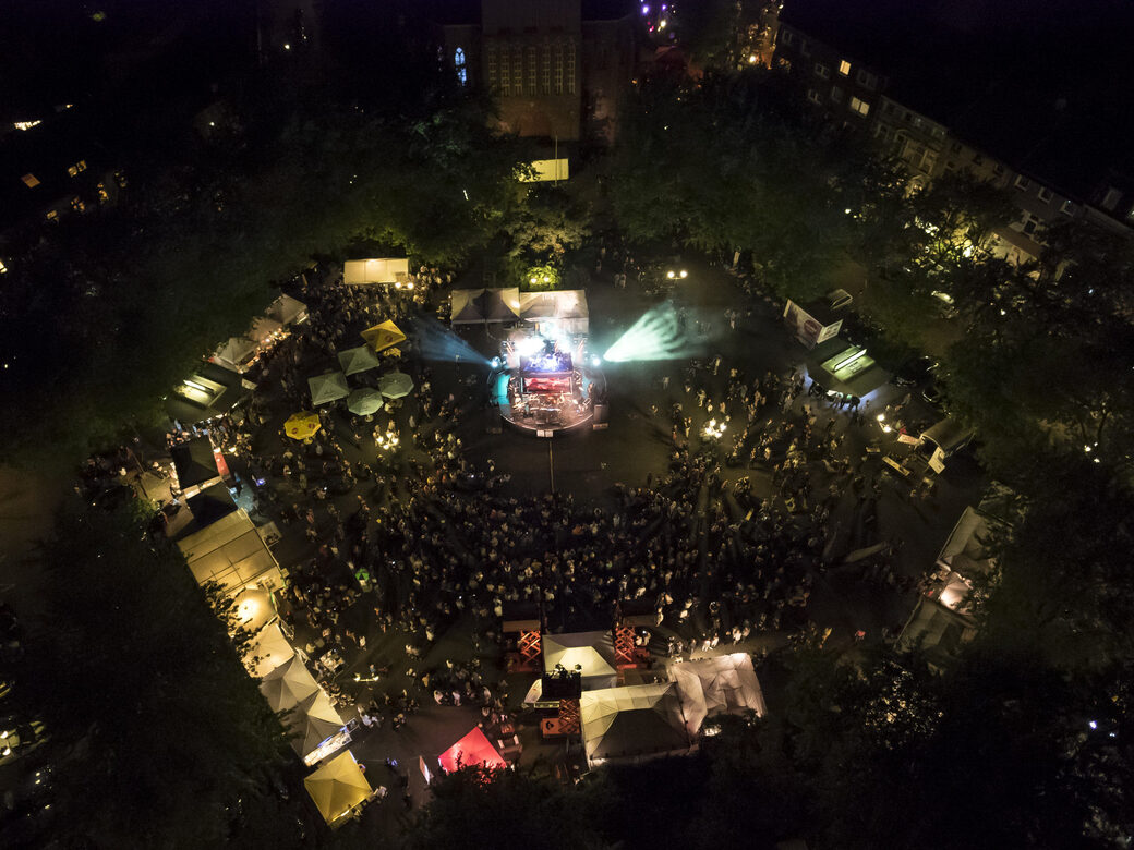 Platzhirsch Festival op Dellplatz